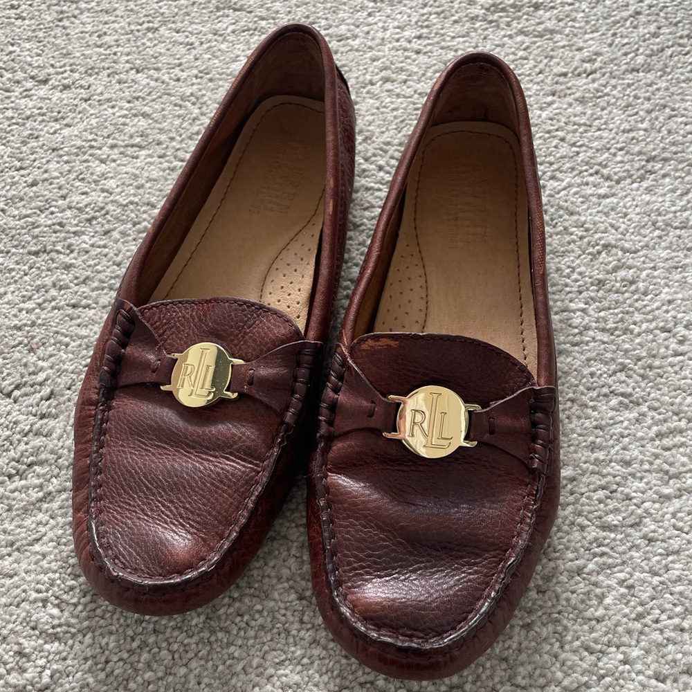 Lauren Ralph Lauren Carley Leather Loafers